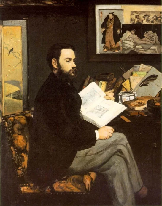 Manet’s Portrait of Émile Zola, 1867 - 8